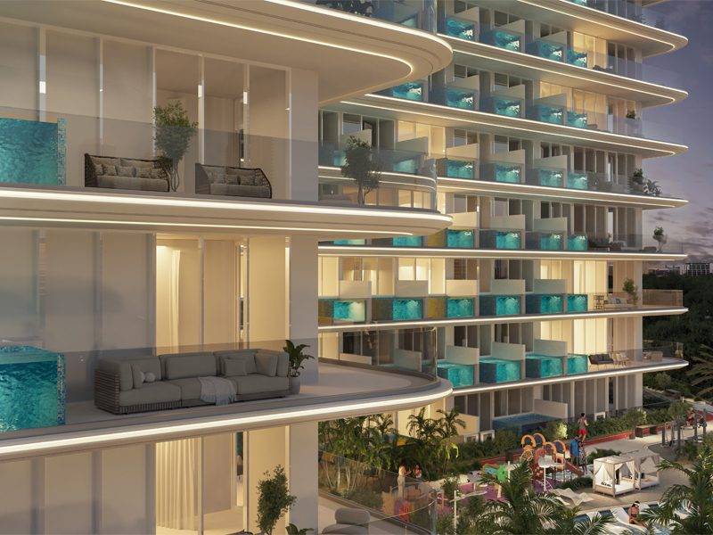 Spacious Open Living Areas with Beautiful Lake Views at Samana Lake Views